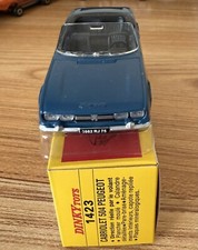 Dinky Peugeot 1:43 Vintage Manufacture Diecast Cars, Trucks & Vans