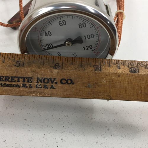 R24D25U120CBA Pressure Sensor & Gauge 1/2"NPT 2.5" Face 32-250F - Picture 6 of 6