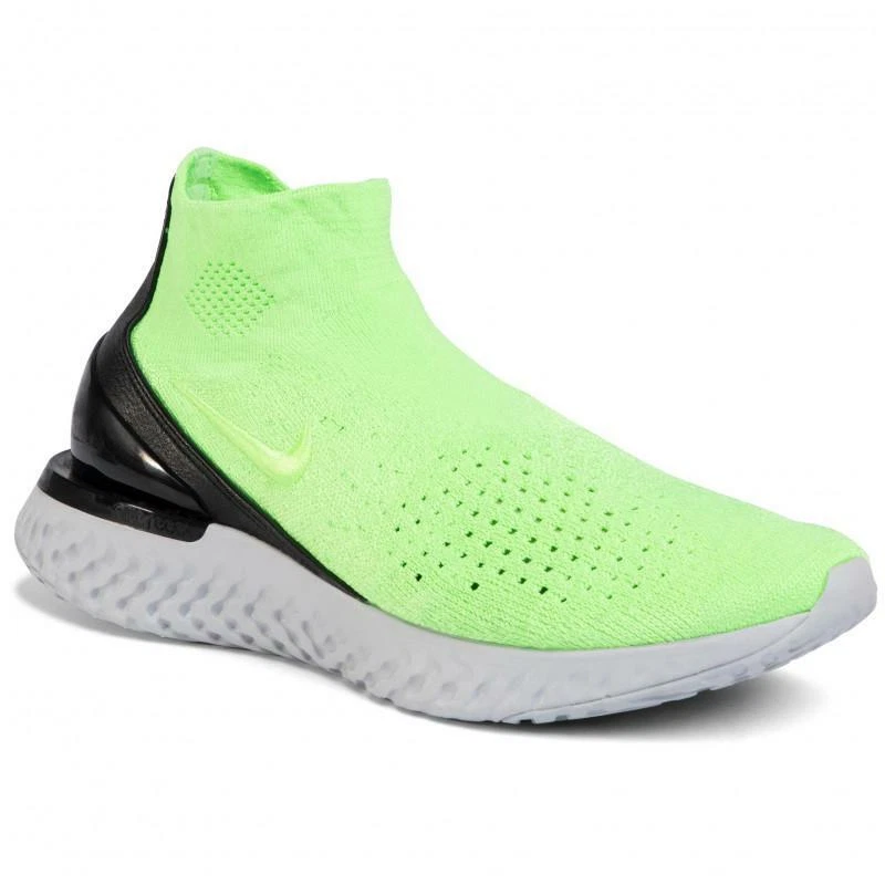 Juguetón Final Alpinista Mens NIKE RISE REACT FLYKNIT Lime Blast Trainers AV5554 330 UK 10 | eBay