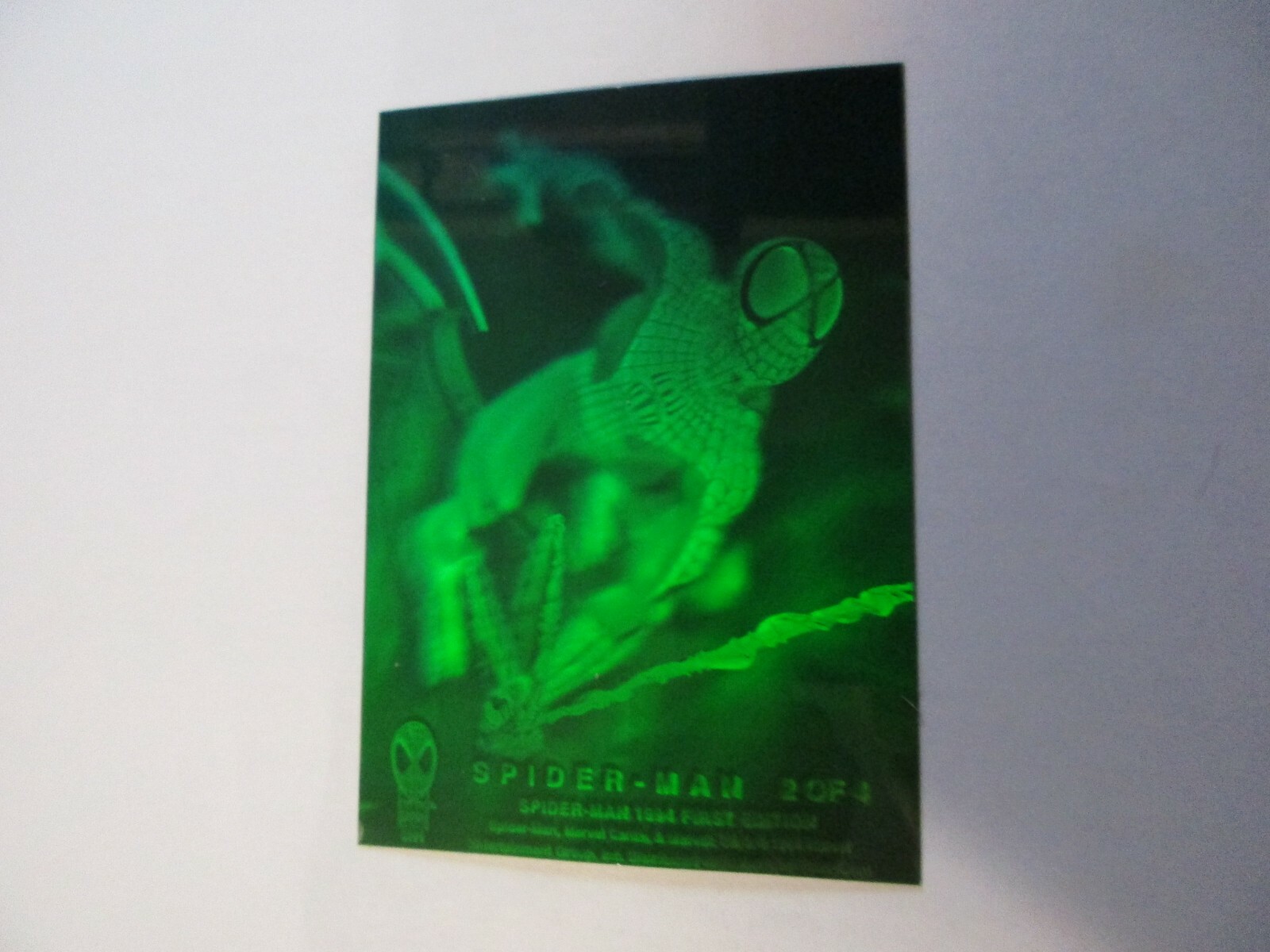 1994 Fleer Ultra Spider-man First Edition Hologram Card 2 of 4 | eBay