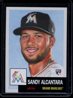 2018 Topps Living Set #101 Sandy Alcantara RC Rooki…