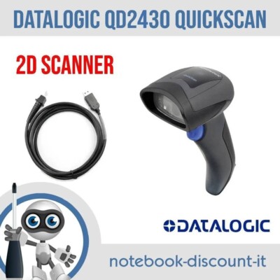 Datalogic QuickScan QD2430 BK Barcodescanner Scannen 2D Barcode