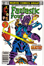 Fantastic Four #243 June 1982 VF 8.0 Classic John Byrne Galactus Marvel Comics