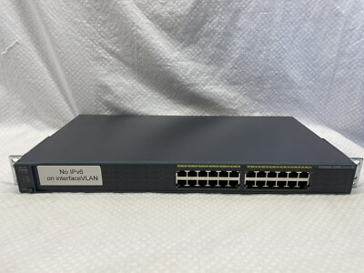 Cisco Catalyst (WSC296024S) 24-Ports Rack-mountable Switch