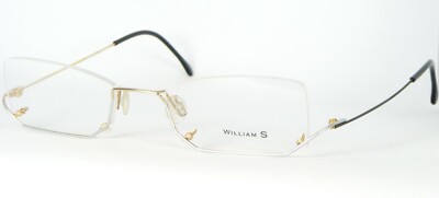 William S W41 F1 Silber /Gold Brille William S 49-17-140mm