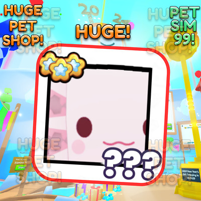 Huge Axolotl - Pet Simulator 99 - Pet Sim 99 - CHEAP & FAST DELIVERY