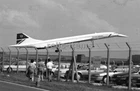 PICTURE PHOTO AVIATION AIRLINER CONCORDE LAND 7111