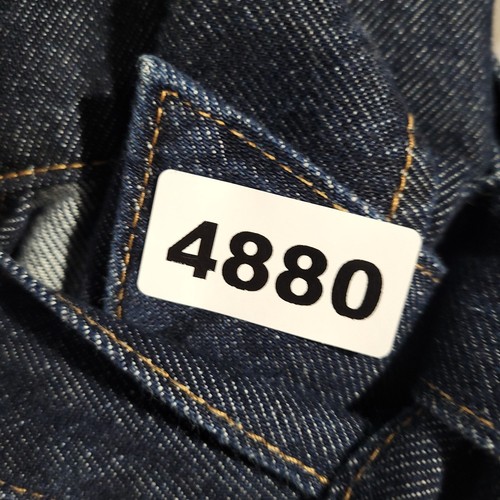 GAP Denim Jeans Giacca Donna Media Alta Belter Lyocell Tencil Misto Cotone - Foto 10 di 10