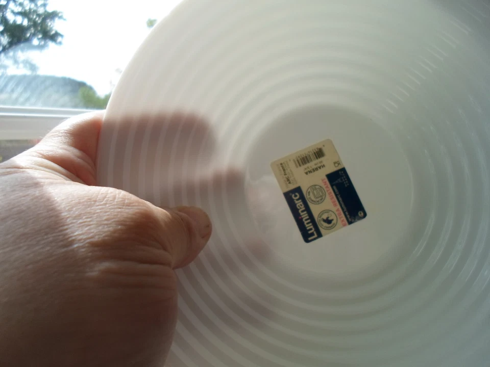 Vajilla de vidrio ópalo translúcido blanco Luminarc Harena varios artículos vendidos solos Foto 3 de 3