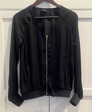 Vila Viemels Bomber Jacket Sz. S Black