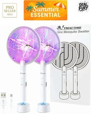 4000V Mosquito Killer Bug Zapper USB Rechargeable Portable Lamp Indoor Outdoor