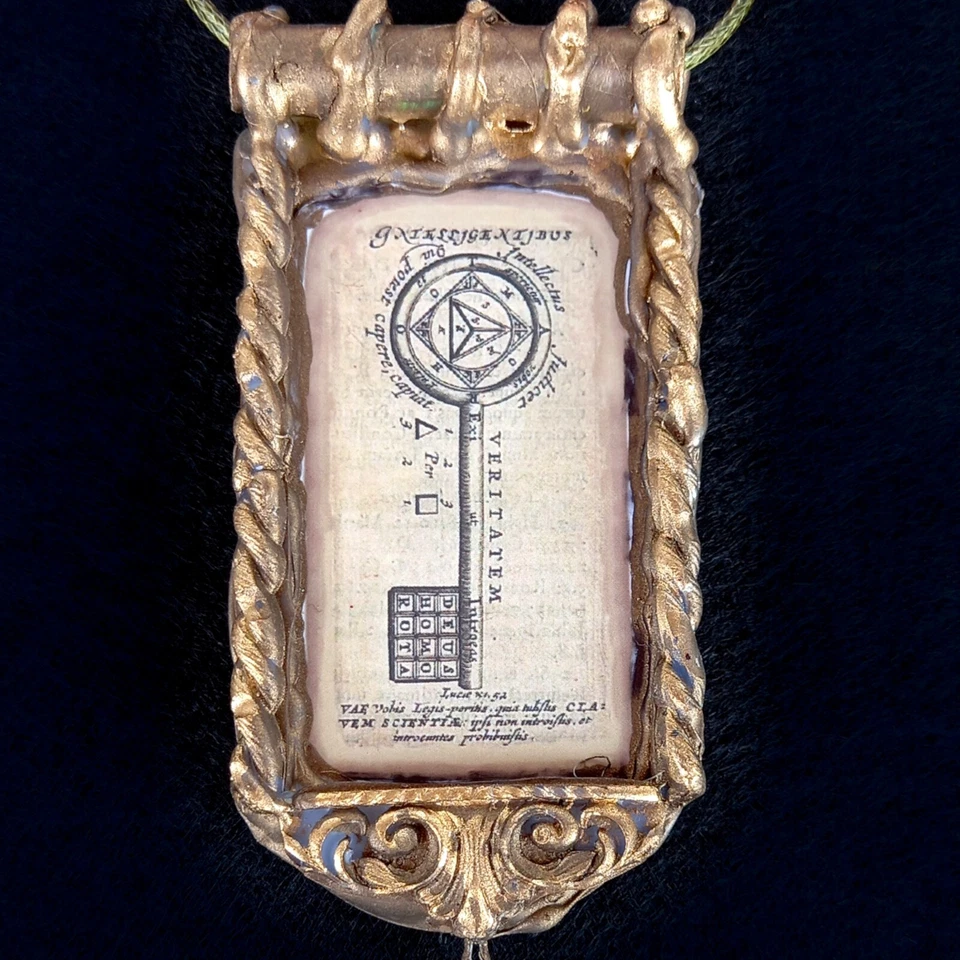 Antique Book Ritual Magic Occult Esoteric Manuscript Grimoire Hermetic Occultism - Image 2 of 4