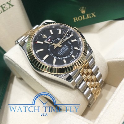 two tone sky dweller black face