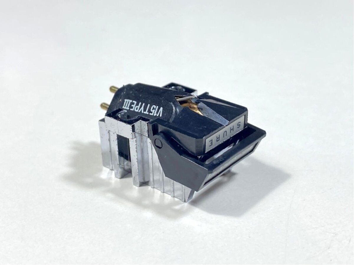 SHURE V15 TYPE III MM Cartridge Mirror Surface White SHURE V15 TYPE III MM Cartridge Mirror Surface White