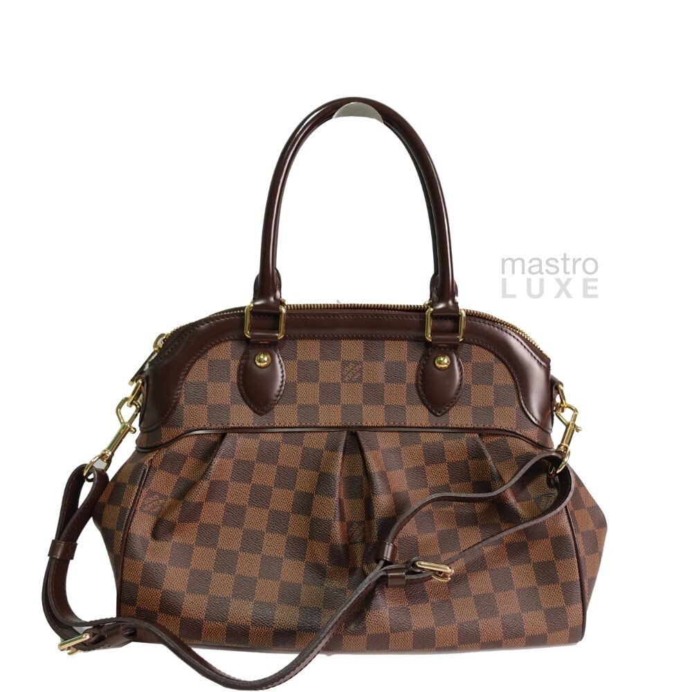 Louis Vuitton Trevi PM Damier Ebene N51997 TH7020 Brown