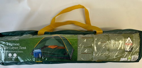 4 person single layer tent Tesco - Picture 3 of 4
