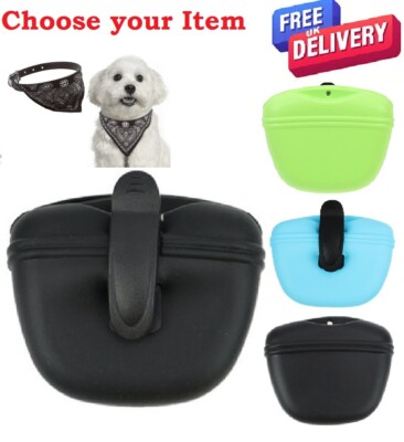 Pet Treat Bag Waist Holder Clip Storage Walking Dog Training Pet