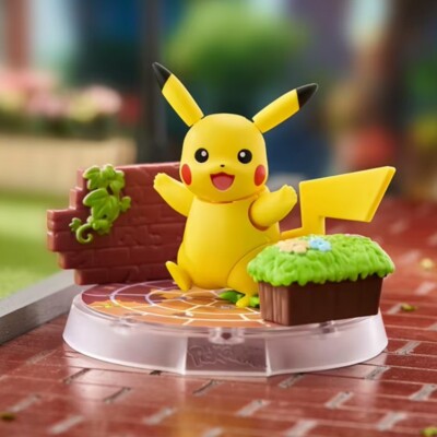 Pokemon Blokees - Pikachu Bausteine Figur Original Anime Manga Nintendo NEU