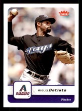 2006 Fleer  #49 Miguel Batista Arizona Diamondbacks
