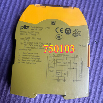 1pcs 750103 PILZ PNOZ S3 Safety Relay New original genuine product Fast Ship #F