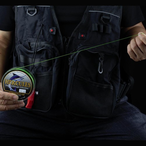 HERCULES Colorfast 60 Pounds Test PE Braided Fishing Line Fade Free 4 8 Strands - Picture 7 of 21