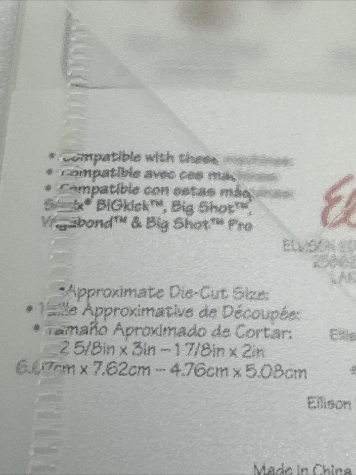 Штампы Sizzix Thinlits БУМАЖНЫЕ СНЕЖИНКИ 660059 Tim Holtz Alterations 5 штампов редкие - Изображение 3 из 4