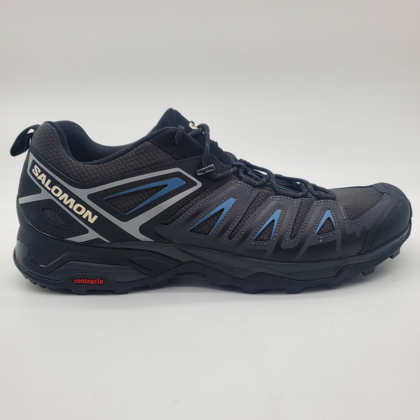 Scarpe da trekking Salomon X Ultra Pioneer nere grigie impermeabili taglia 11 5 usate in ottime condizioni 471792