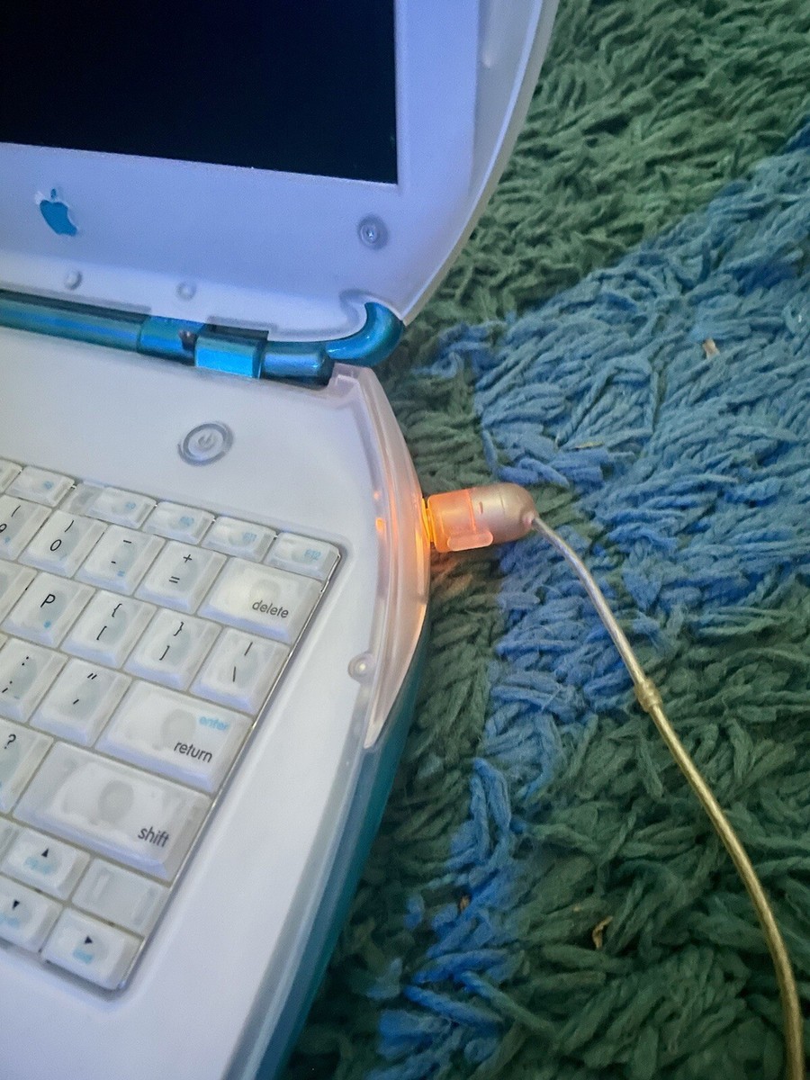 Apple iBook G3ホワイト/ブルー 元箱付き iBook G3 (Graphite / 366) — mac27.net
