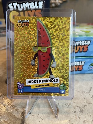 2023 Scopely Diramix Stumble Guys Invasion Legendary Gold Judge Rindhold