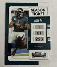 2021 Panini Contenders Football Jalen Hurts Card #79 Philadelphia Eagles NFL
