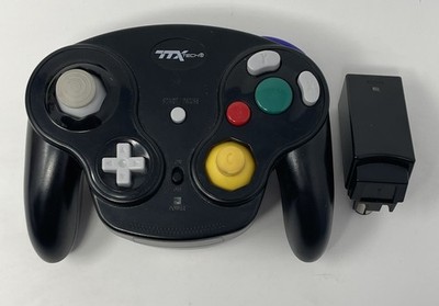 Gamecube Wireless 2.4GHZ Silver Controller TTX Tech WAVEDASH Tested W Dongle