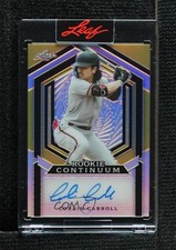 2023 Leaf Metal Continuum 73/450 Corbin Carroll #MC-130 Auto 10pz