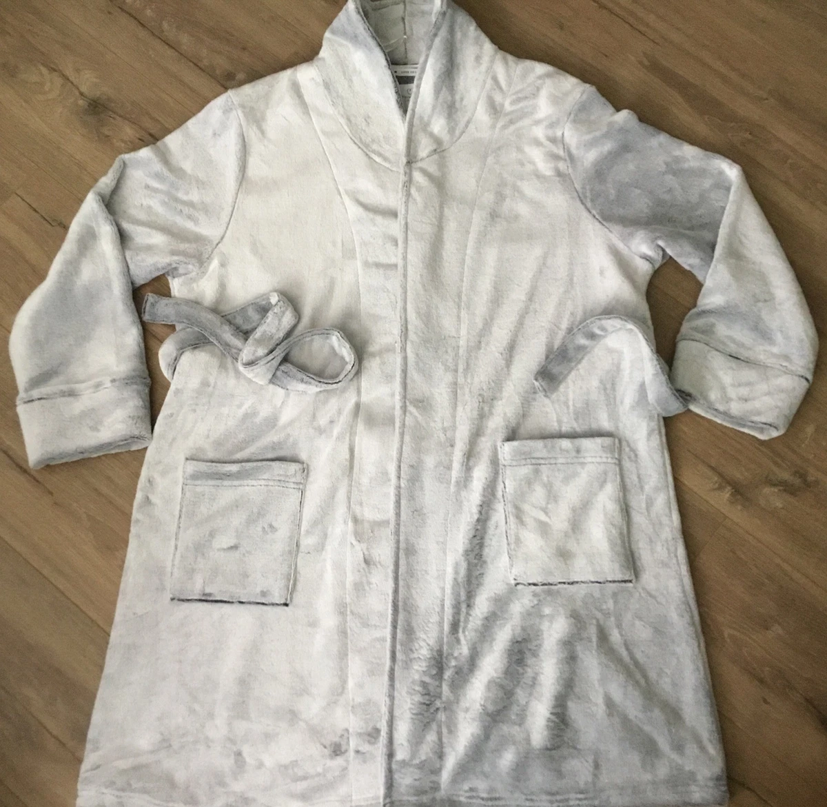 primark grey dressing gown Women's Bathrobe Primark. Violet. 2XS. Used. Good – OUTLET DEJA VU main image 1