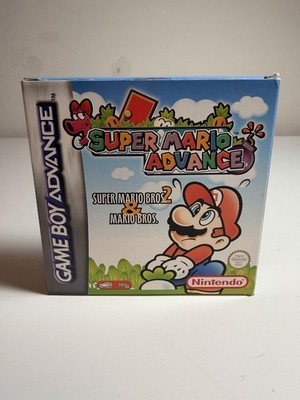 Super Mario Advance - Nintendo Game Boy Advance - NUR VERPACKUNG OHNE SPIEL