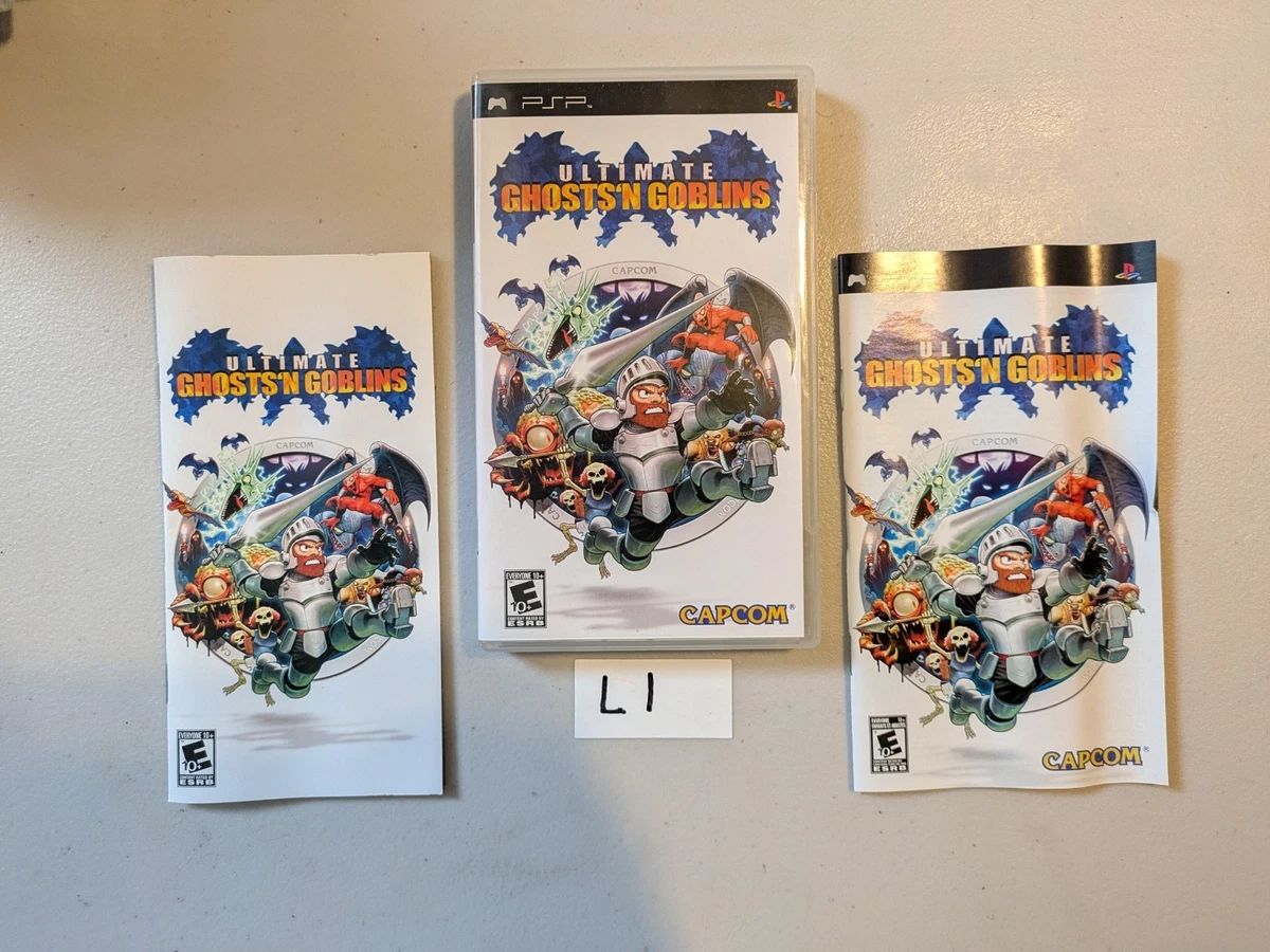 Ultimate Ghost n Goblins PSP PlayStation Portable