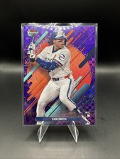 2025 Topps Finest ⚾️ Cam Smith #223 RC🔥Rare Purple Checkered Refractor 🔥63/75 