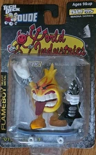 Tech Deck Dude World Industries Flameboy Heavy Metal Skate Crew Magna Series