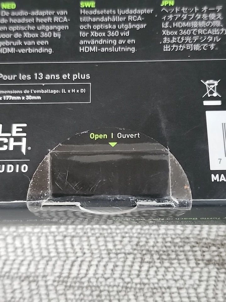 Turtle Beach Audio Adapter Headset Audio Adapter Cable 0.9ft For Xbox 360 - Image 3 of 3