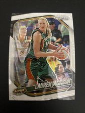 2024 Panini Donruss WNBA #91 Lauren Jackson Seismic Prizm Card