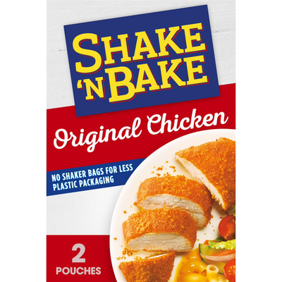 Shake N Bake Original Chicken Seasoned Coating Mix 4.5 oz Boxes 2 Pack