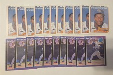 Gary Sheffield 91 Card Baseball Lot Includes 33 Rookies Donruss Fleer Topps