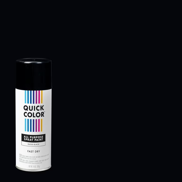 Black Gloss All Purpose Spray Paint, 10 oz - NO SHIP TO CALIFORNIA