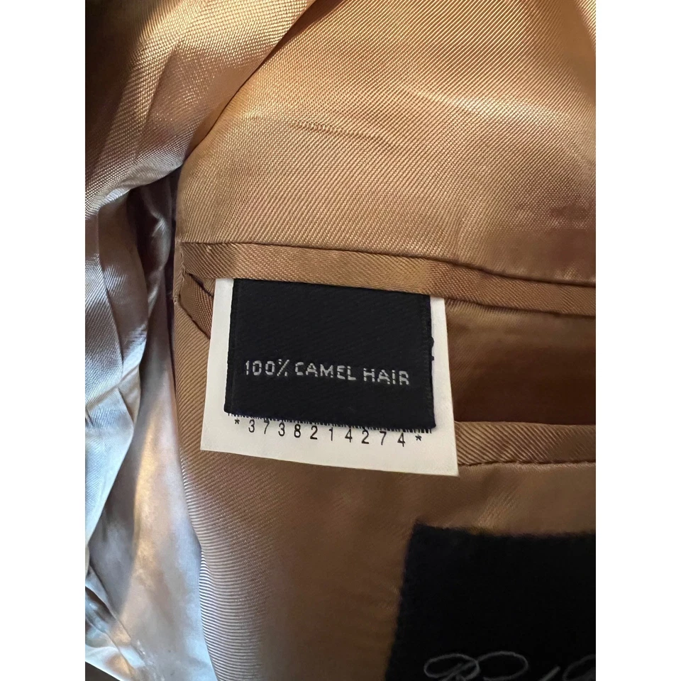 Blazer Brooks Brothers 46R Italiano Cabello Camel Para Hombre Chaqueta A Medida Camel Bronceado Foto 4 de 4