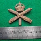 WW1 British Machine Gun Corps MGC Cap Badge - Original