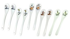 2er Set Porzellan Löffel Eierlöffel Schaf Wattwurm Möwe Robbe Hösti zur Auswahl