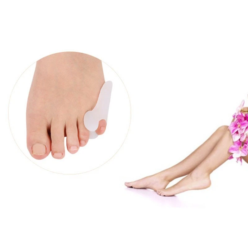2X Pinky Toe Straightener Corrector Little Toe Silicone Gel Separator Protector - Image 3 of 4