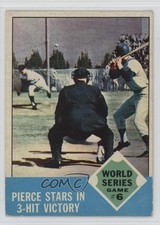 1963 Topps World Series Game #6 Billy Pierce #147 15wb