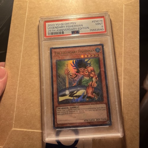 Konami Yu-Gi-Oh! The Legendary Fisherman PSV-EN076 PSA 9 2023 Secret Holo