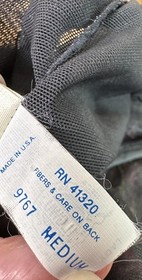 VICTORIA'S SECRET VINTAGE BLACK & PURPLE LACE LINGERIE GOLD LABEL UNDERWIRE MED