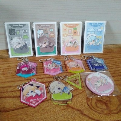 Hololive Schlüsselanhänger-Set mit Yukihana Lamy Omaru Polka Shishiro Botan